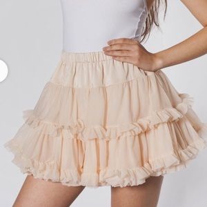 American Apparel Reversible Tulle Skirt